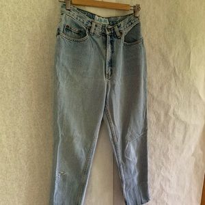 Vintage LA blues cut off jeans